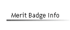 Merit Badge Info